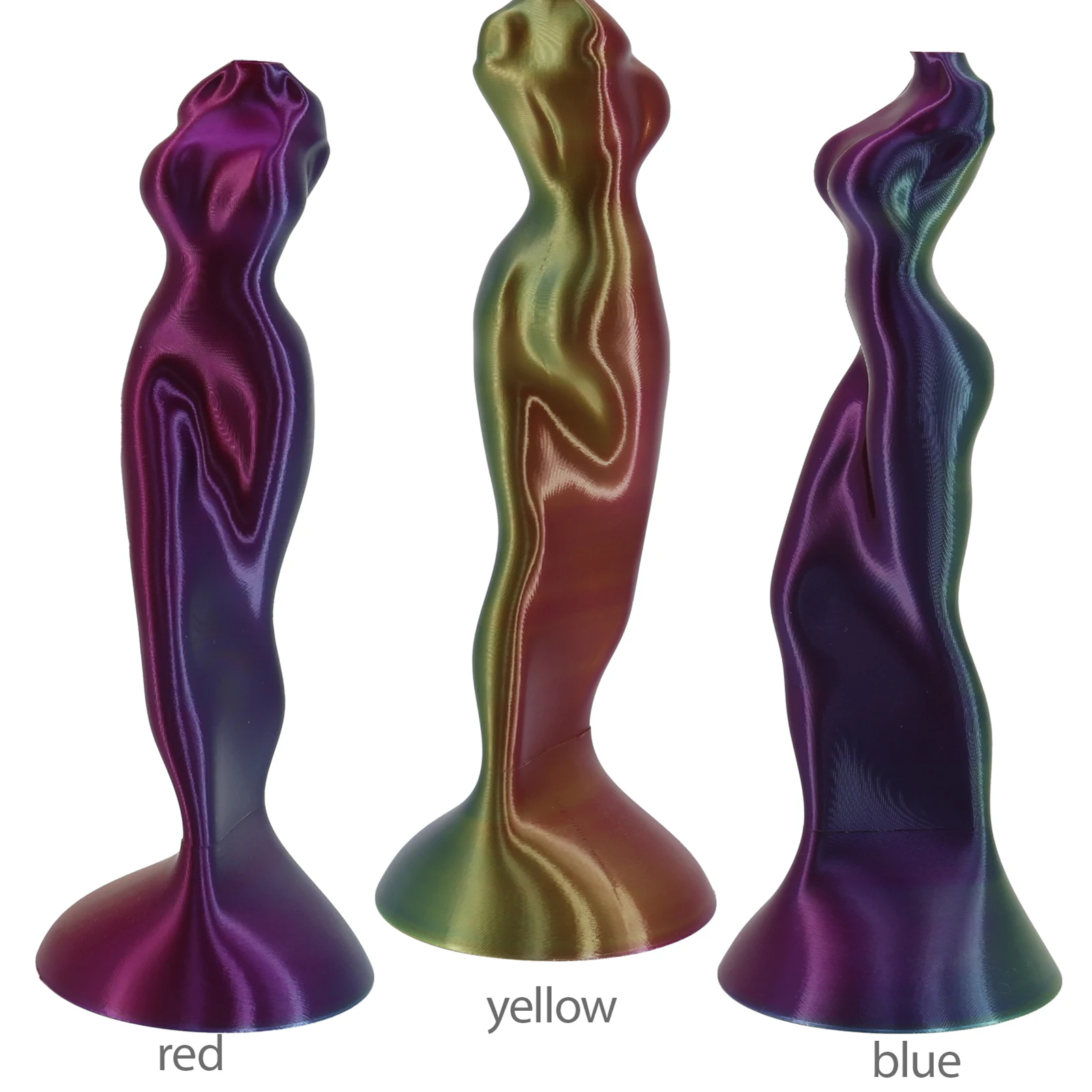 CaiLab PLA + خيوط طابعة حريرية ثلاثية الأبعاد تعمل مع معظم طابعات FDM ثلاثية الأبعاد بقطر 1.75 مم و6 لفات 200 جرام لكل بكرة ثلاثية الألوان مختلطة #3