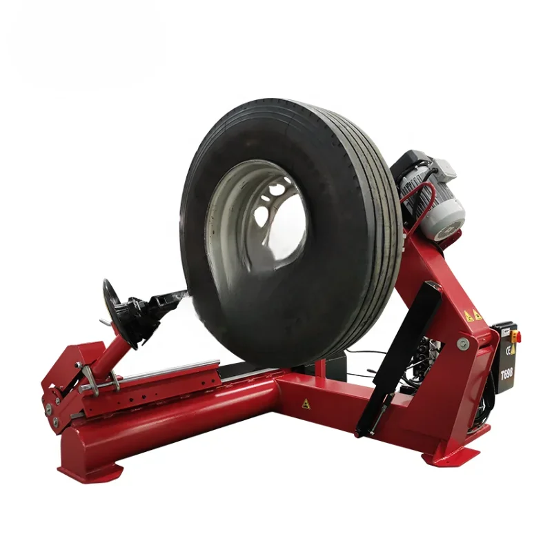 ATK-T698  full auto movable truck tire changer machine 14inch 26inch mobile