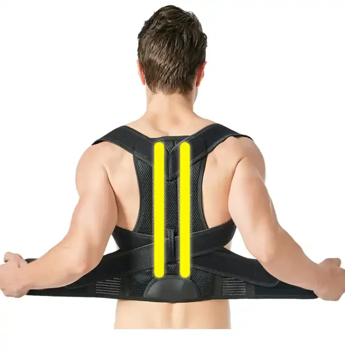 2023 New Back Brace Posture Corrector Shoulder Support Belt Women Men Improve Spine Clavicle Pain Back Vest Posture Corset