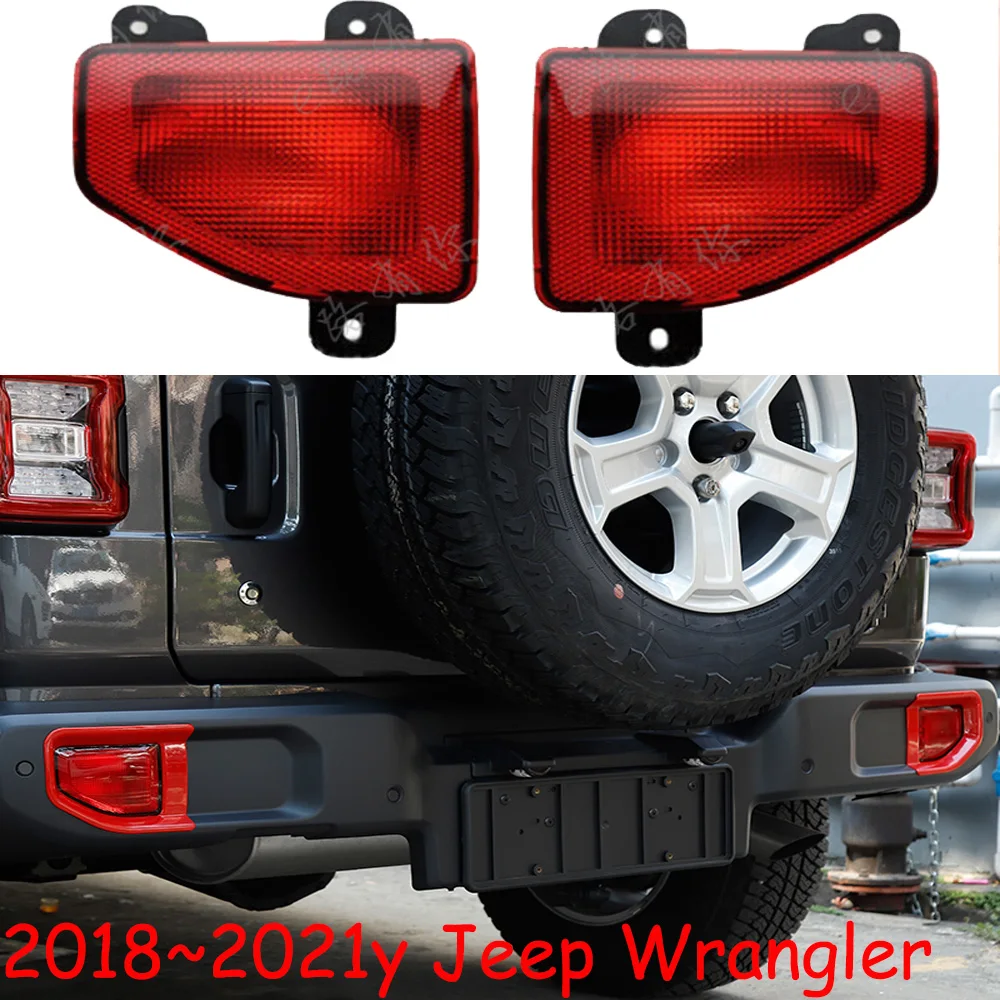 

1pcs car accessories bumper tail light for Jeep wrangler light taillight no bulb Reflector 2018~2022y for wrangler fog lamp