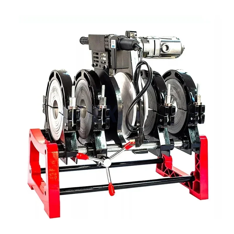 

Docking Machine Manual Welding Machine PE Pipe Hot Melt Mac#ll # Hot Melt Hydraulic 4 Ring Water & Electricity Docking 63-200MM