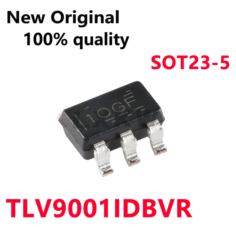 10-100/PCS New TLV9001IDBVR Screen printing 1OGF SOT23-5 Original Single-channel operational amplifier chip In Stock