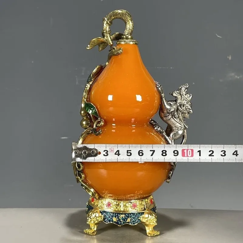 Light luxury living room entrance TV wine cabinet gourd housewarming decoration gift ornament