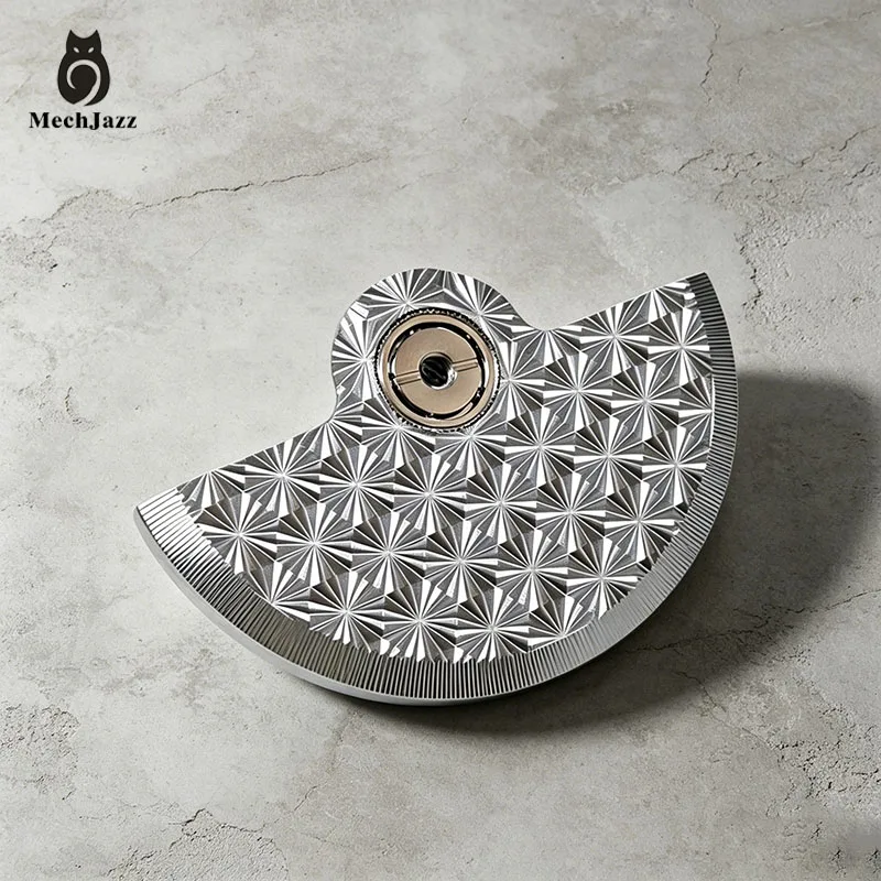

MechJazz Starburst Engraved Rotor Oscillating Weight Fits NH34 NH35 NH36 NH37 NH38 Movement Watch Modification Replacement Parts