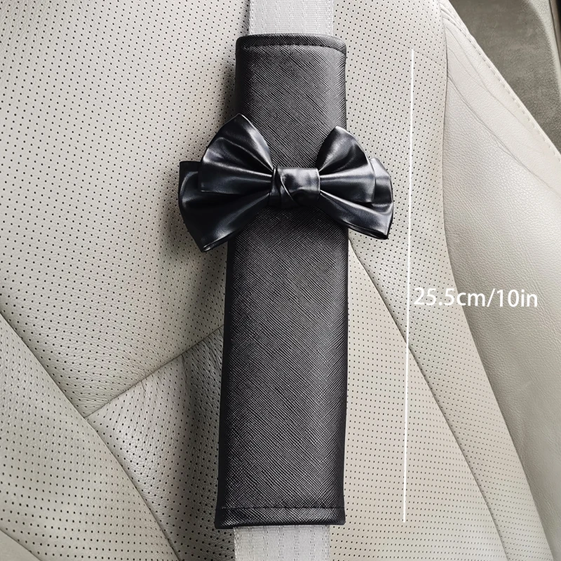 1/2pcs Flower Shoulder Pad Car Seat Belt Small Interior Decoration Protection Cartoon Creative Insurance Cover Car Accessories