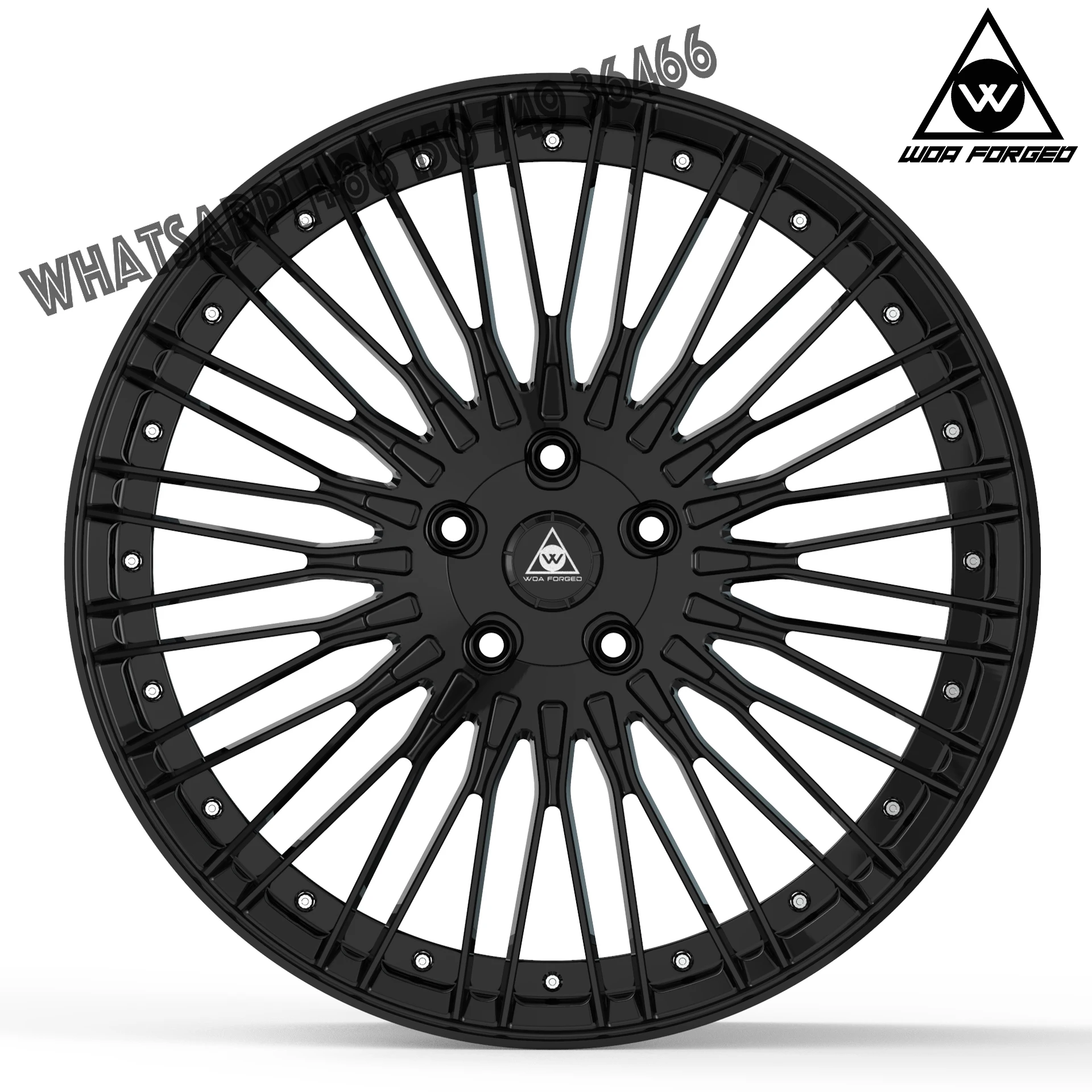 

New WOAFORGED Multi Spoke Mesh Design Forged Rims 18 19 20 22 Inch 2pcs Forged Alloy Racing Car Wheels 5x112 for E46 E60 Merce