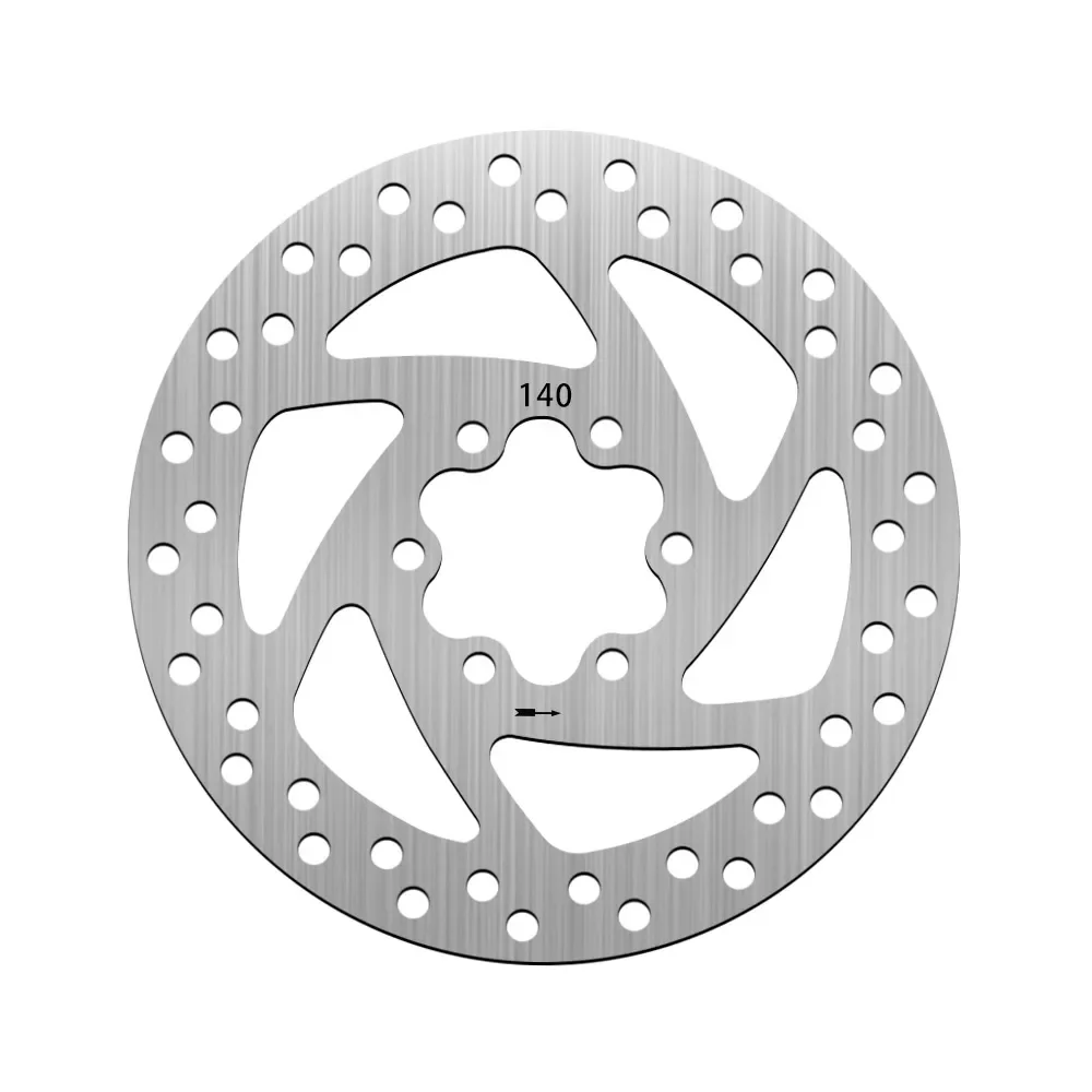 140MM Stainless Steel Brake DiscsMountain Bike Oil Brake DiscsElectric Scooter DiscsStainless Steel Brake DiscsWith 6 Screw Part