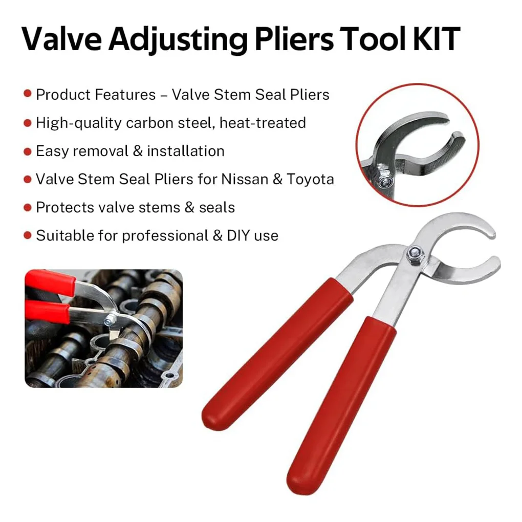 

Engine Valve Adjustment Pliers for Toyota Valve Adjusting Engine Valve Shim Tools Adjustable Pliers for Corolla Camry