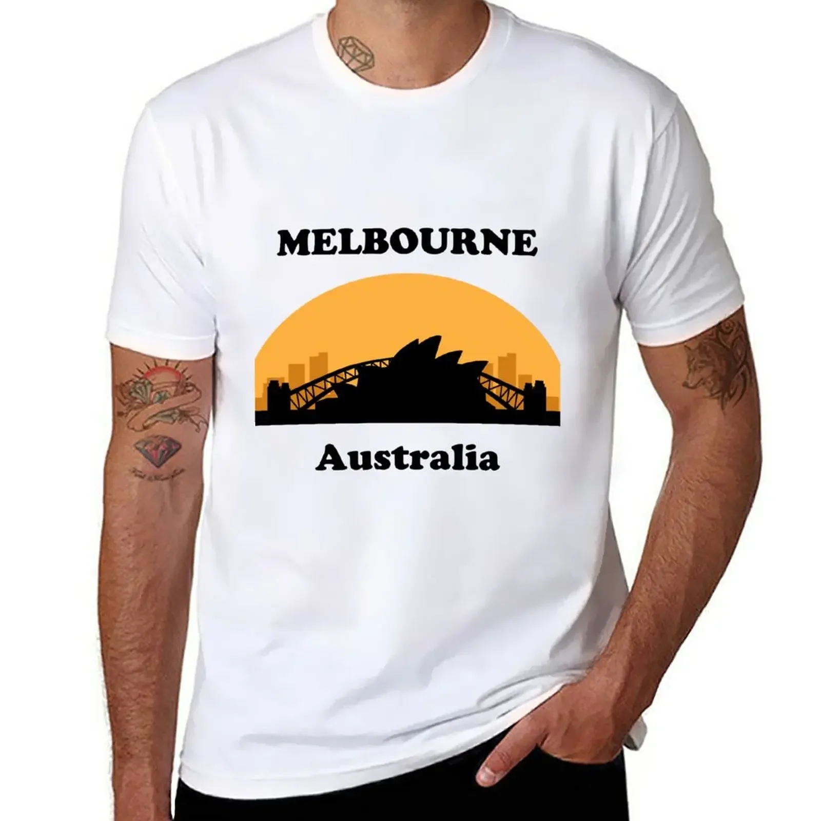 Sydney Tourist, Melbourne Clueless T-Shirt animal prinfor boys tops men clothes