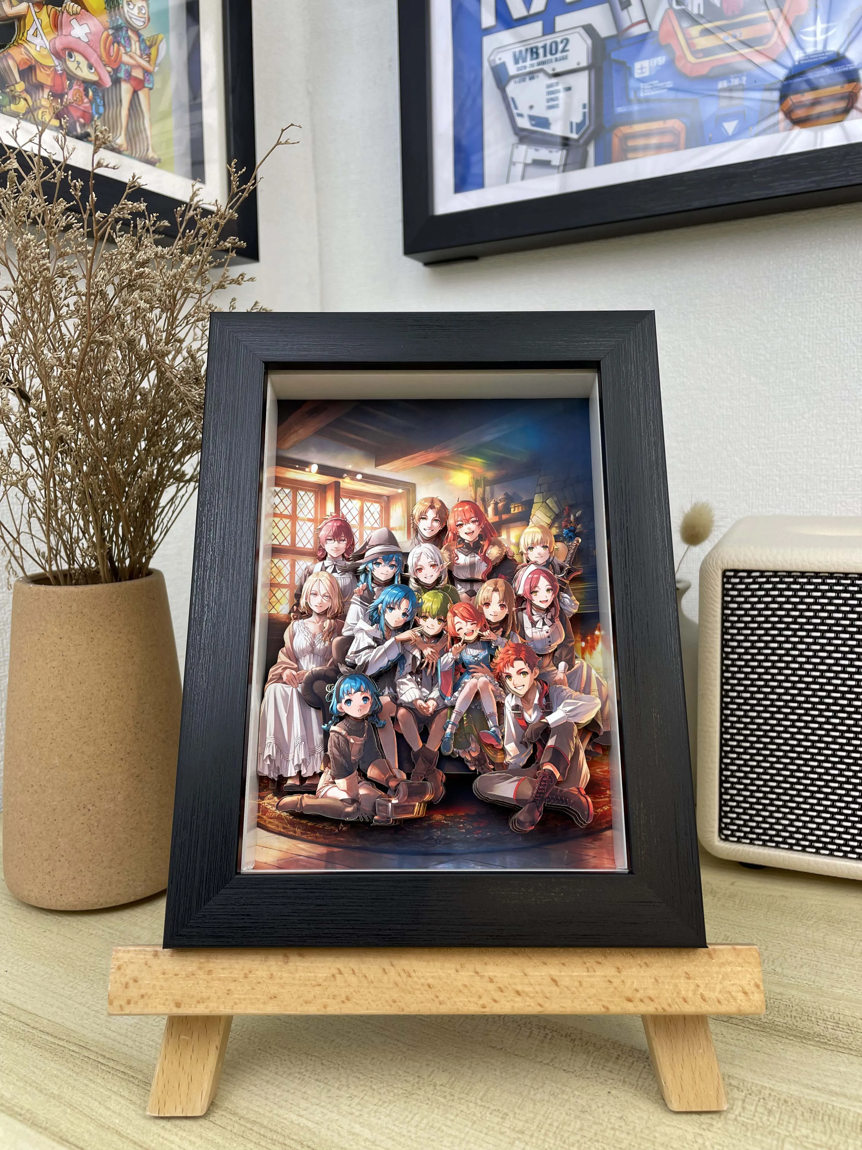 無職転生: 異世界行ったら本気だす 3D デコレーション ファンへのギフト アニメ装飾 誕生日プレゼント 男性 女性向け ユニークなコレクターズアイテム