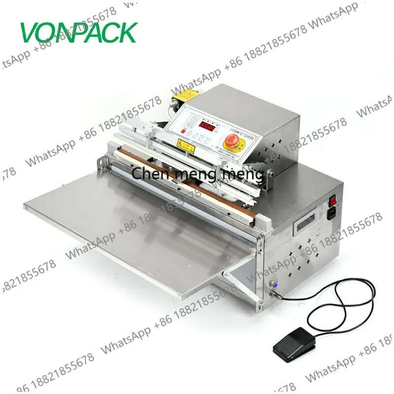 500ES  High Efficiency  Food  Sealing Machine  External Vacuum Packing Machine  With Nitrogen Gas Insertion