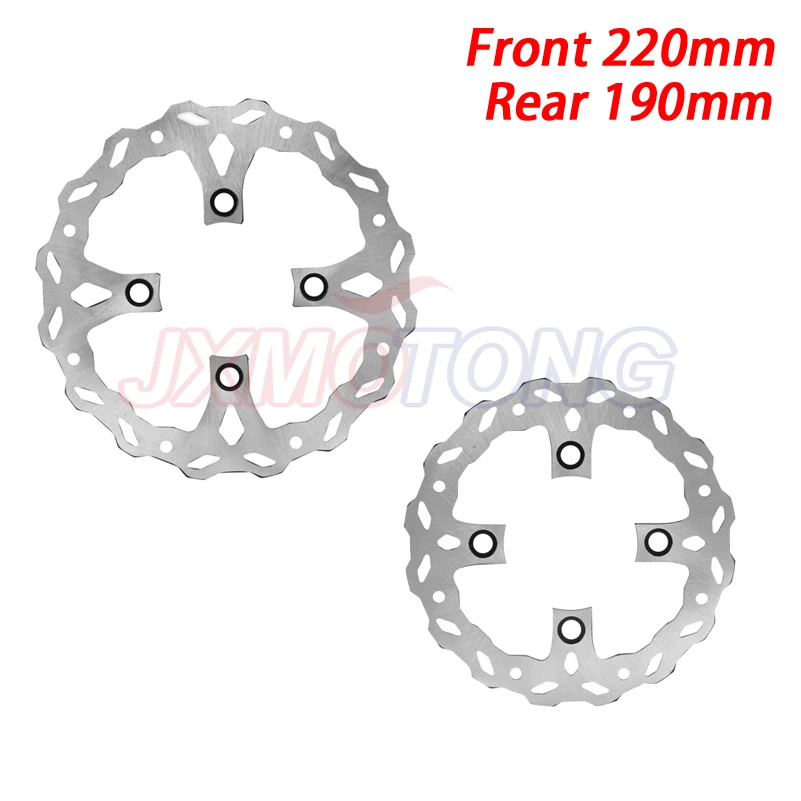 

Motorcycle Front 220mm or Rear 190mm disc Brake Disc disk plate Rotor for 110 125 140 150 160cc SDG BSE Pit Dirt Bike Motocross