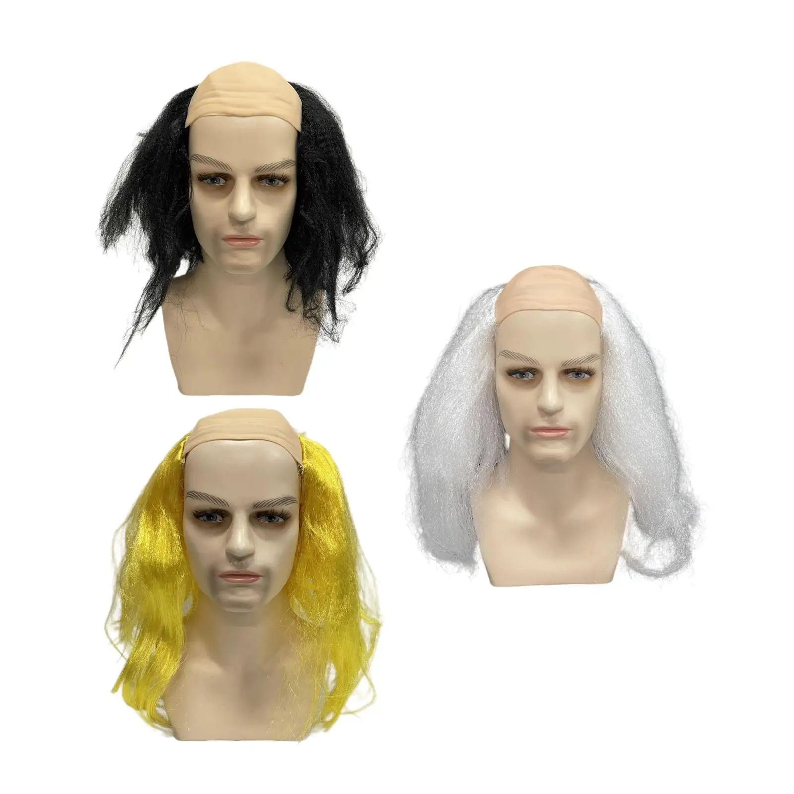 

Cap Wig Costume Accessory for Cosplay Party Stage Performance Con