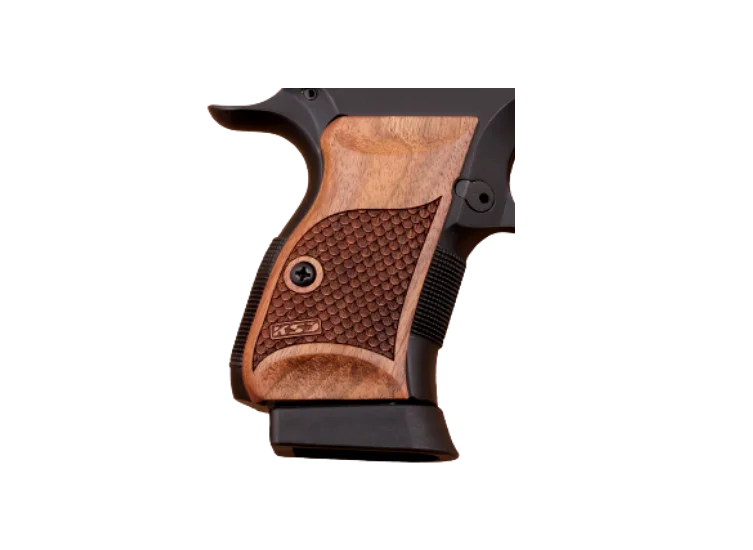 

KSD Brand SAR (Unwavering) AR-24K Compatible Walnut Grips Dragon Skin