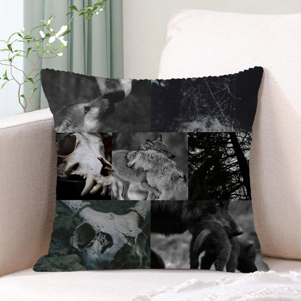 Fodere per cuscini Therian Wolf Home and Decoration fodere per cuscini decorazione decorativa di lusso per soggiorno 45x45 cuscini copridivano