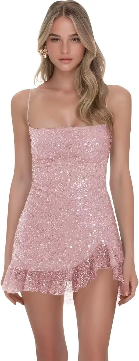 spaghetti-strap-sparkly-ruffles-sequin-homecoming-dresses-for-teens-short-formal-cocktail-party-dresses-women-elegant-evening