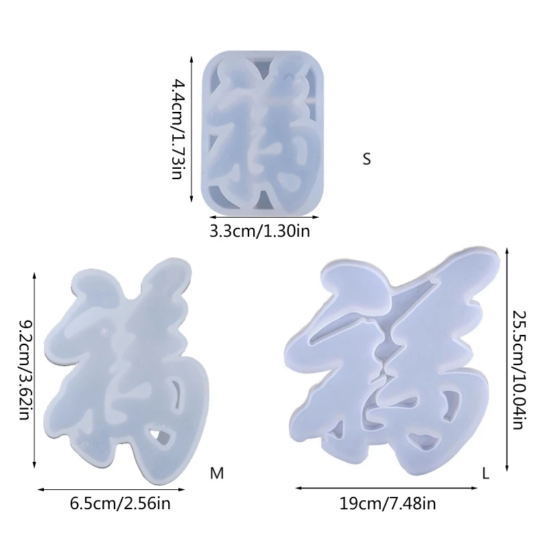 Crystal Epoxy Resin Mold Blessing Casting Silicone Mould DIY Crafts Handmade Jewelry Pendant Making Tools