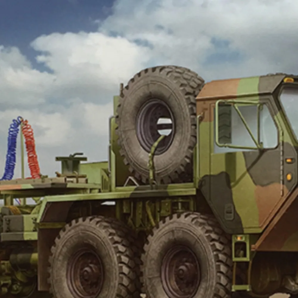 

1/35 Scale Trumpeter 01021 HEMTT M983 Heavy Type Tractor Plastic Static Display Model Toys Building Kit Car TH05324