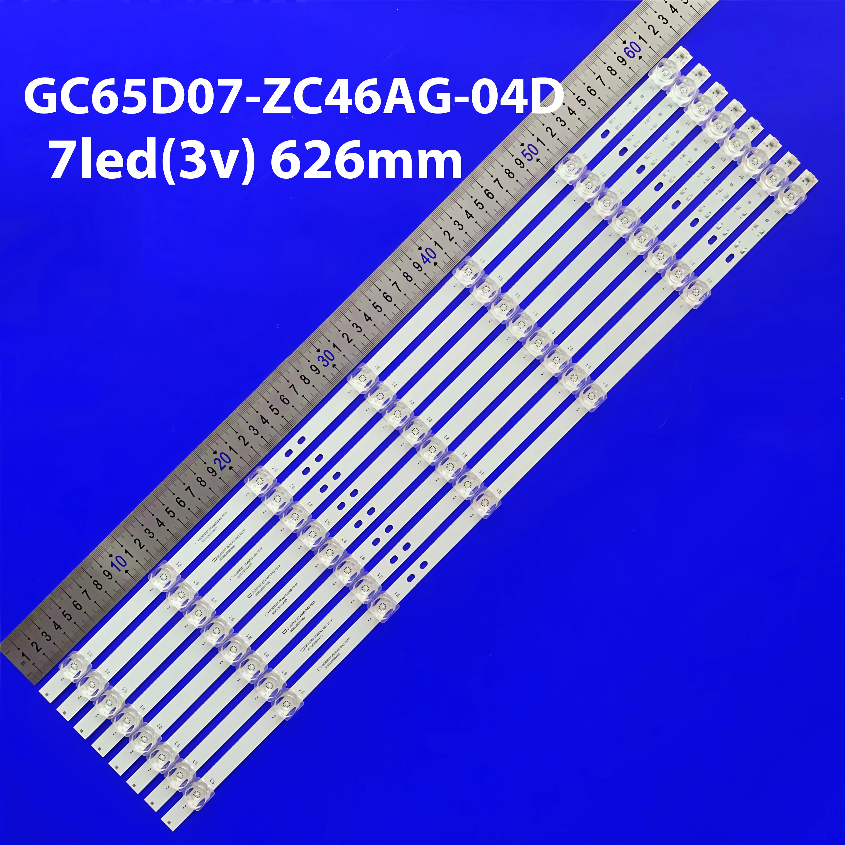 LED backlight strip for Sam sung 65UQ6570PUJ 65AU709 UN65AU7090G GC65D07-ZC46AG-04D 303GC650048D