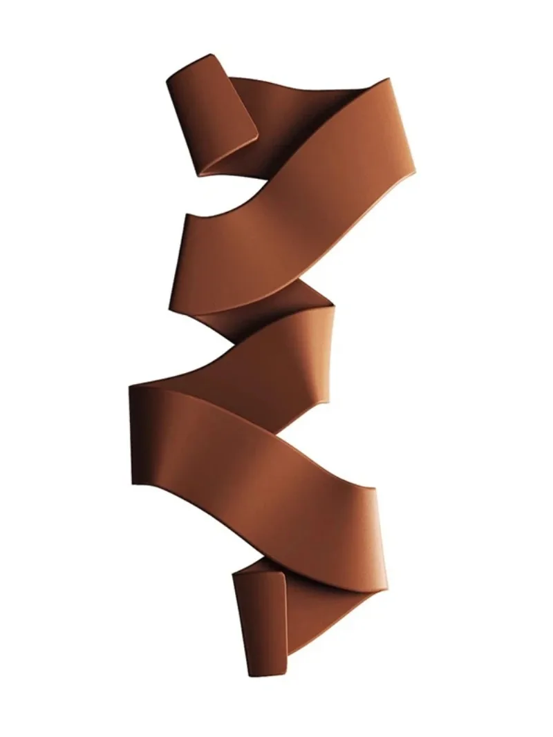 ديكور جداري إيطالي منحني ثلاثي الأبعاد لتزيين جدران الشرفة وخلفية الجدار ومدخل معدني #2