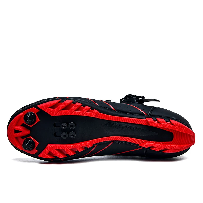 SPD-Rennradschuhe mit Stoßdämpfung und Langlebigkeit, geeignet für Rennen auf Langstreckenstraßen, MTB-Mountainbike-Offroad-Fahren – Detail 38