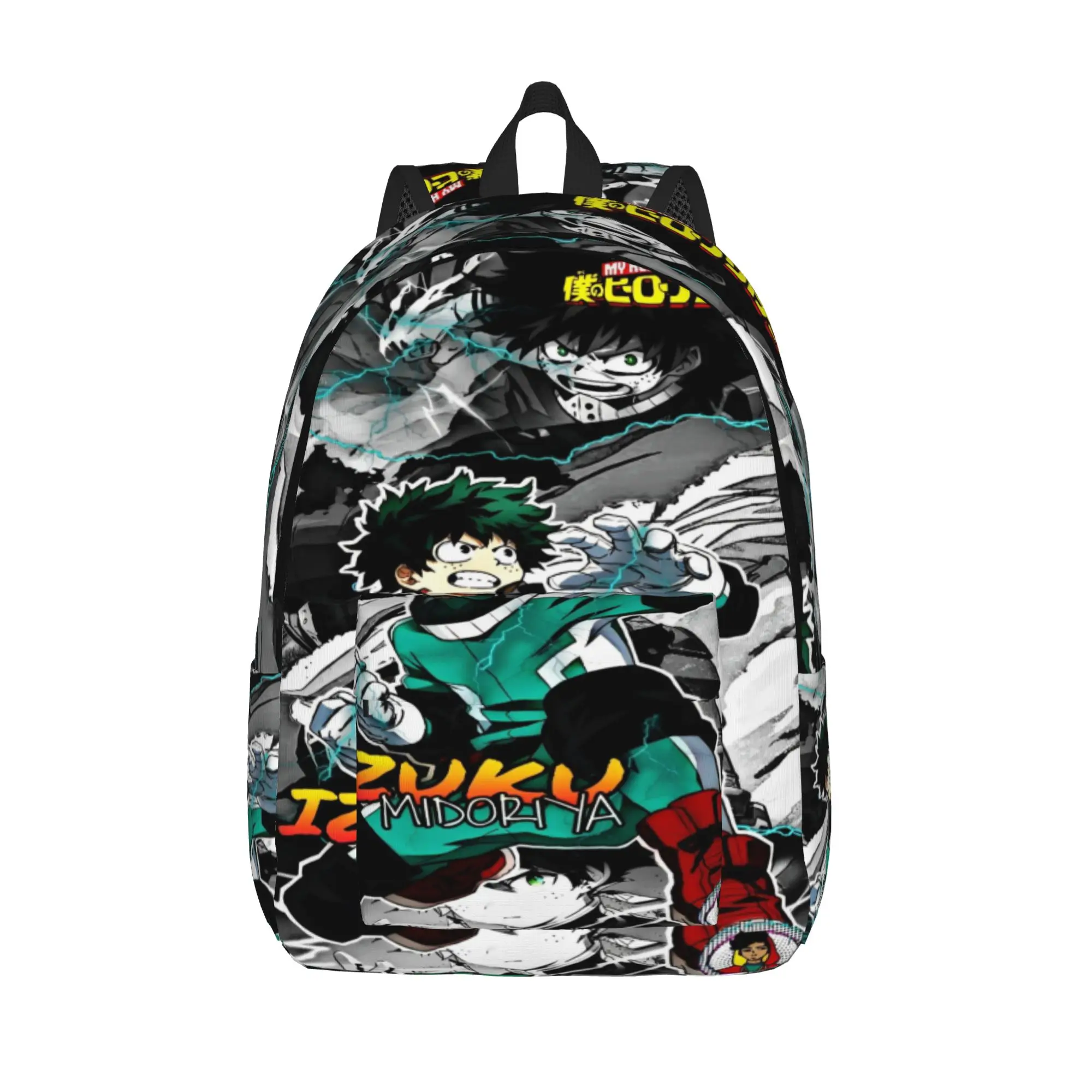 

anime My Hero Academias  Cool Backpack Durable Student Hiking Travel Daypack for Men Women College Canvas Bags