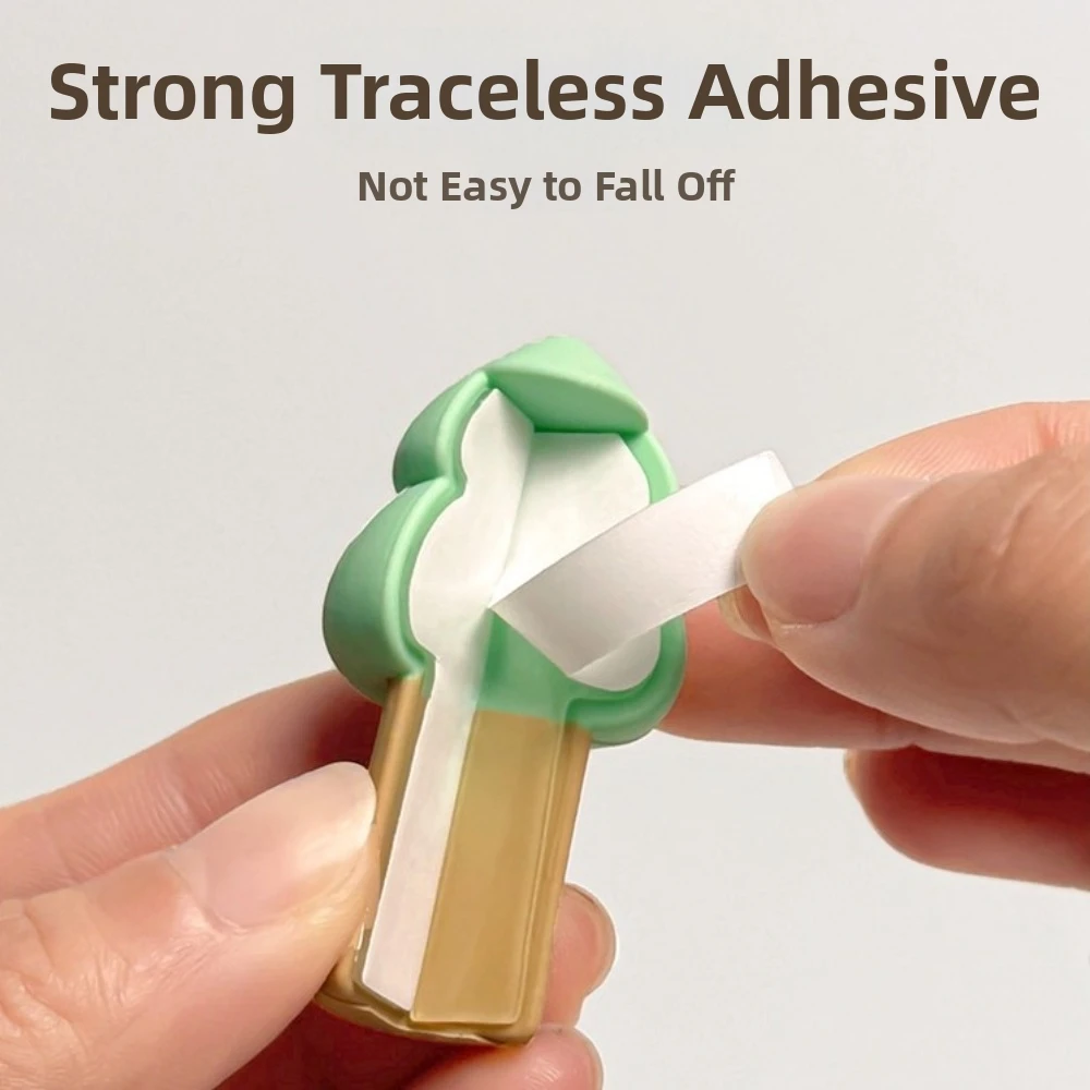 

Набор из 4 мягких резиновых защитных накладок для углов стола, самоклеящиеся, в форме мультяшного дерева, для защиты мебели от детей