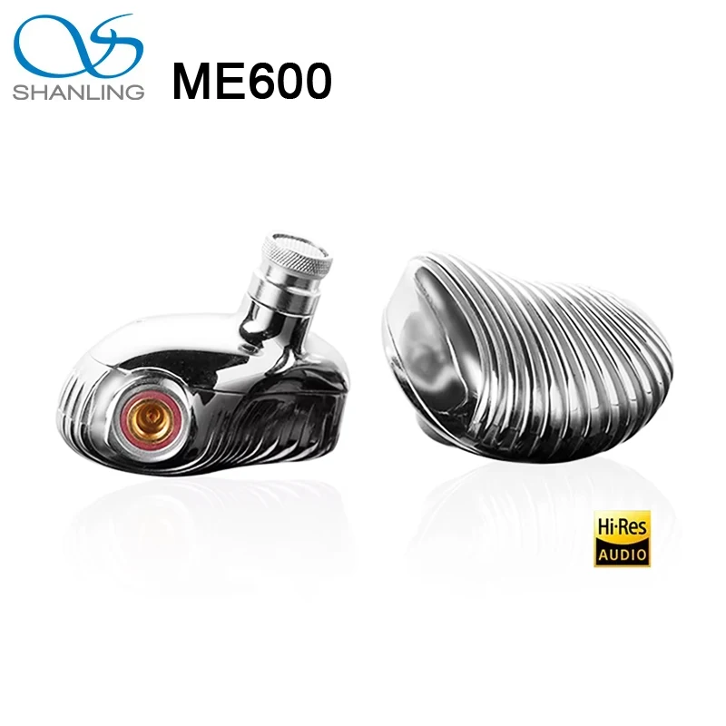 

SHANLING ME600 In-Ear Earphones Five Hybrid Drivers In-ear Headphone HIFI Hi-Res Audio MMCX 3.5+4.4mm Plug Wired Headset Earbuds