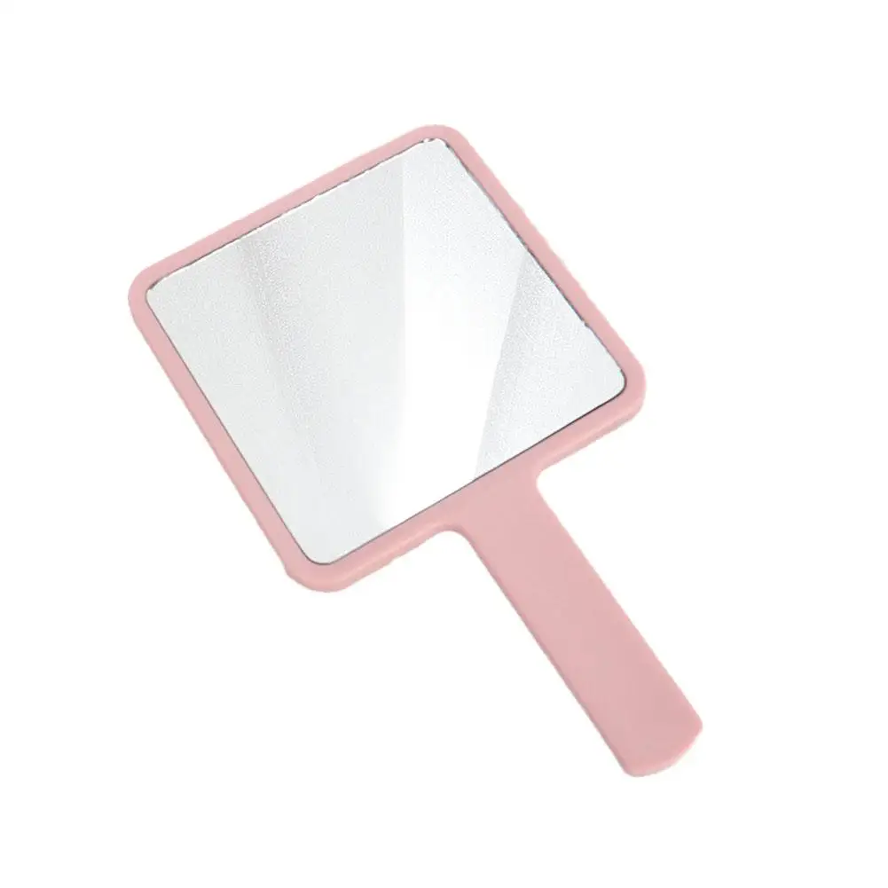 Extension Handheld Makeup Mirror Square Makeup Vanity Mirror With Mirror Compact Mirrors Hand Handle B9I5