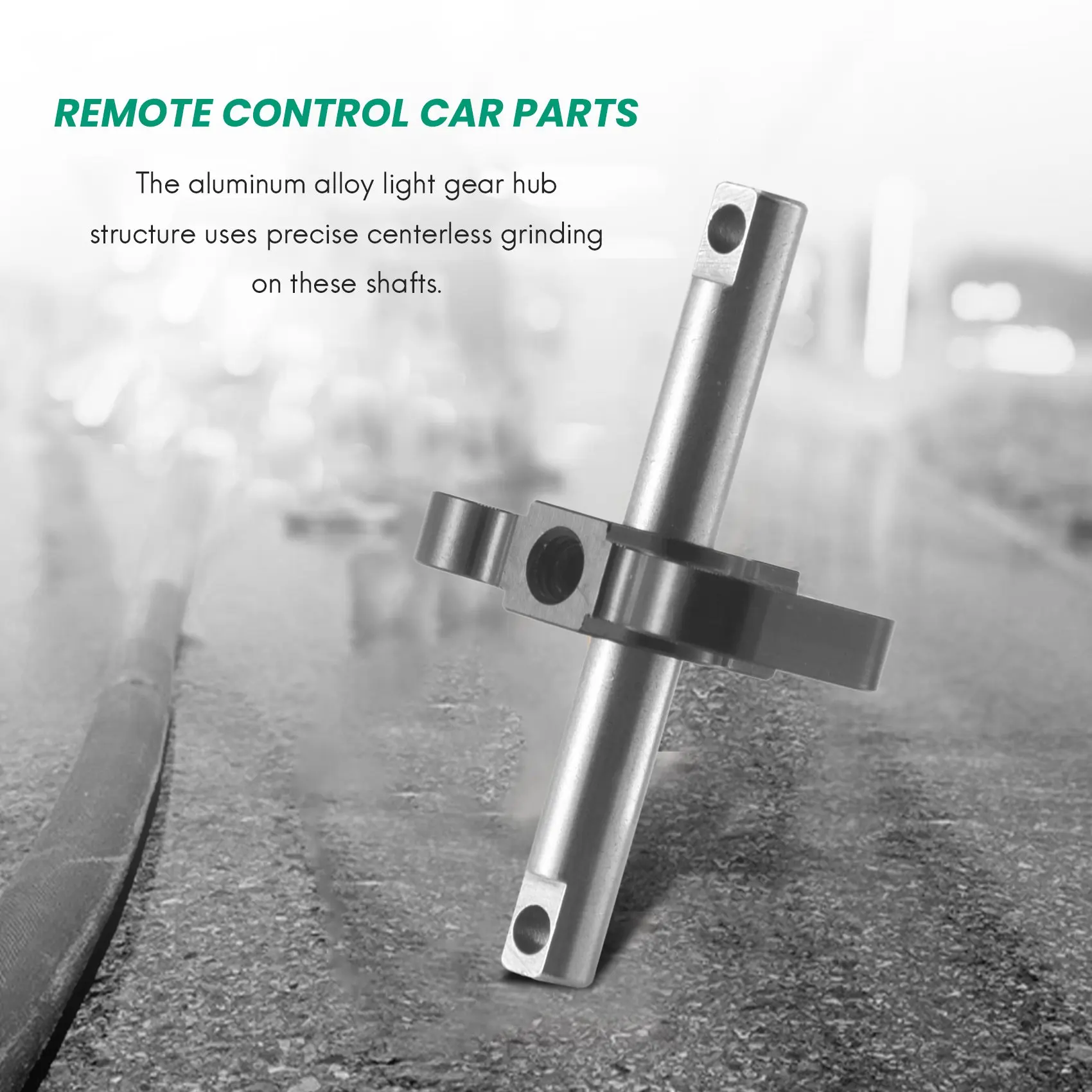 BAAA-Differential Locker Spool Diff Lock Spool for Traxxas Slash Rustler Stampede 2Wd Bandit TE125 RC Car,Black