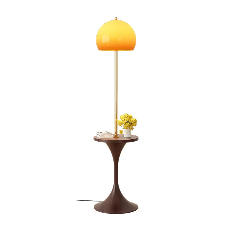 

Living room bedroom bedside lamp Bauhaus medieval ins girl living room LED retro glass Internet celebrity