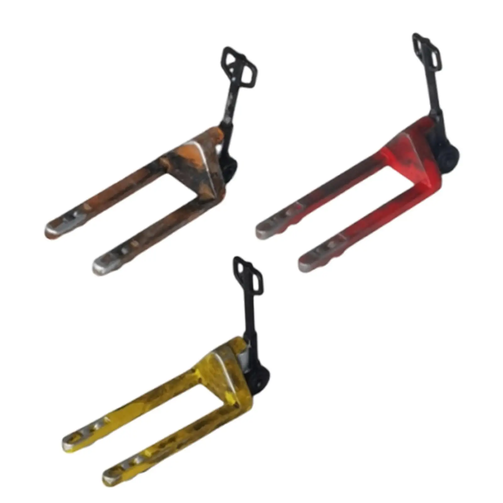 نموذج شاحنة البليت للرافعة الشوكية ديوراما 1/64، خفيف الوزن، واقعي، مصغر، ملحقات أدوات إصلاح مشهد العمل،