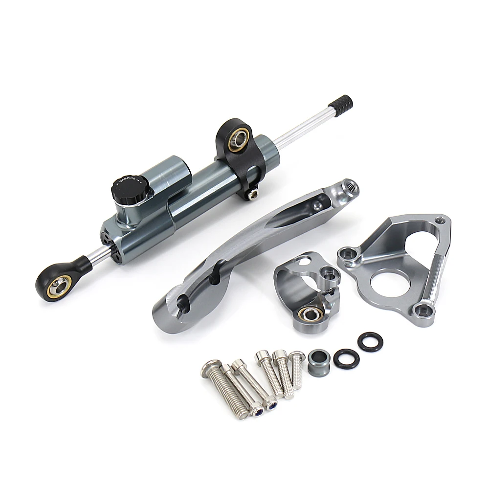 Zestaw wspornika mocującego stabilizator układu kierowniczego CNC do motocykla Honda CBR600RR CBR 600 RR 600RR 2007-2016