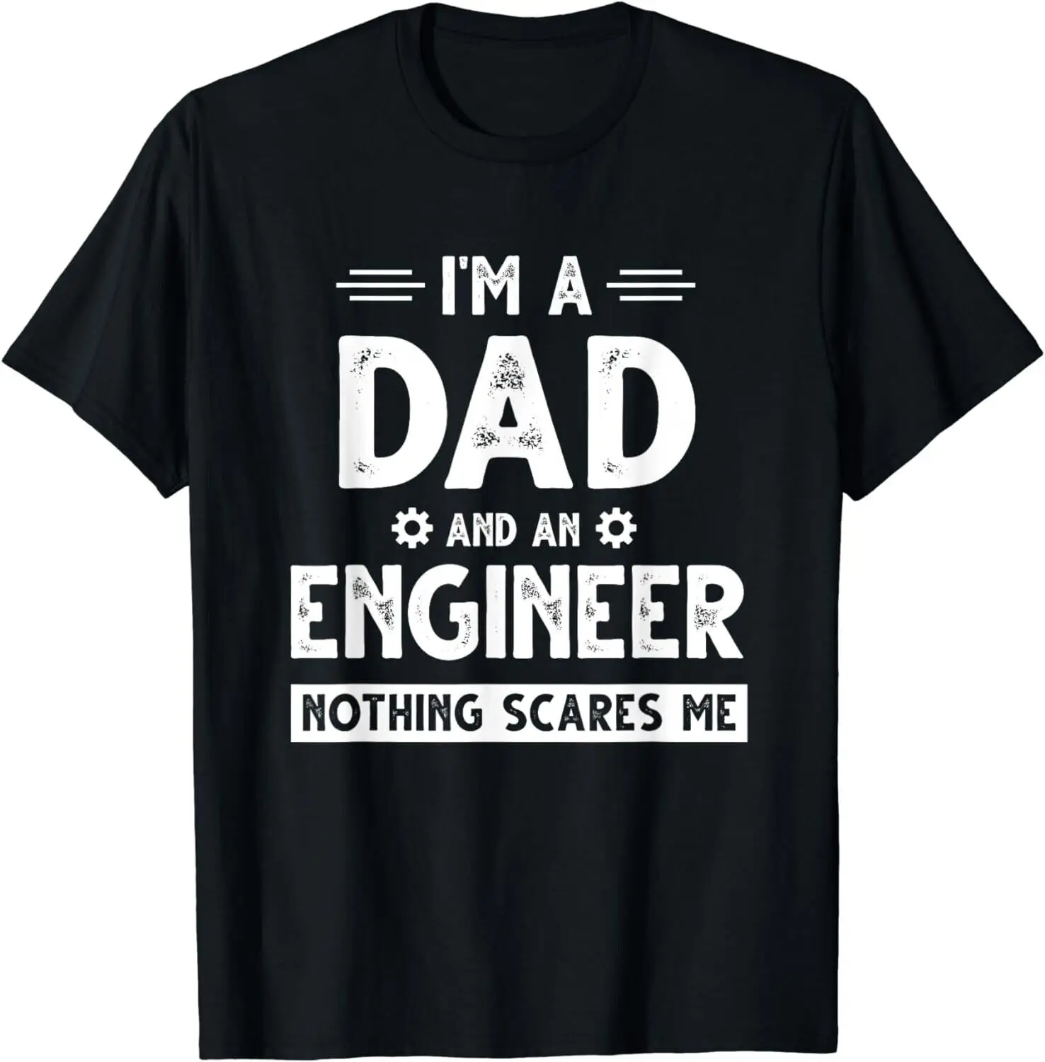 

Cute Engineer Dad Men Father's Day Mechanical Engineering Gift Unisex T-Shirt