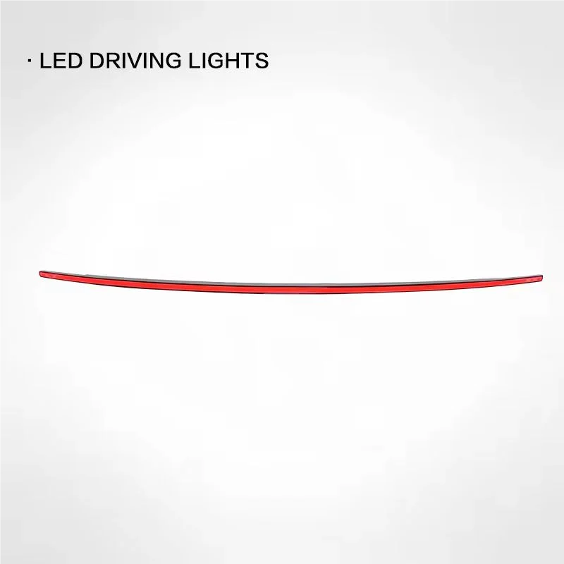 ل تسلا نموذج 3 2024 من خلال الضوء الخلفي المتدفقة الديناميكية بدوره الفرامل الخلفية الذيل إضاءة صندوق السيارة بار ملحقات مصابيح السيارات