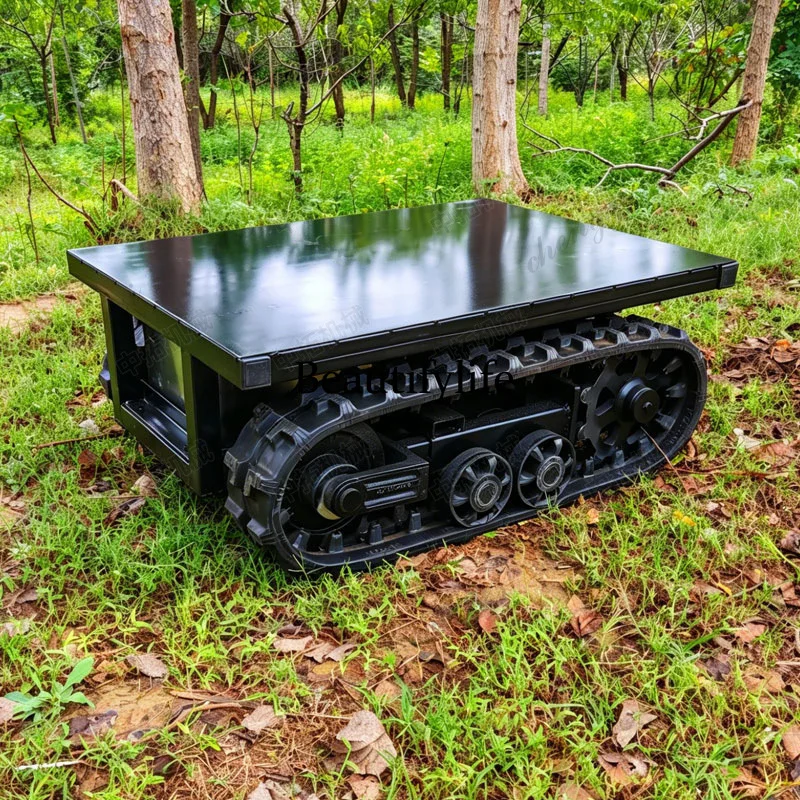 A81 crawler chassis assembly, easy loading and unloading, all-terrain walking chassis modification machinery and equipment