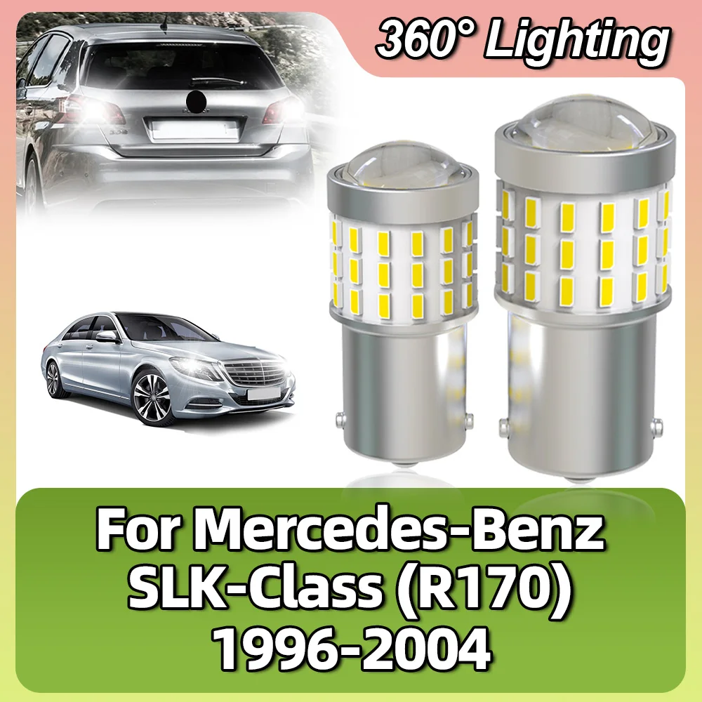 Car Bulb 1156 BA15S Brake Lamp Led 3014SMD Trun Signal Reverse Light For Mercedes Benz SLK-Class (R170) 1996-2001 2002 2003 2004