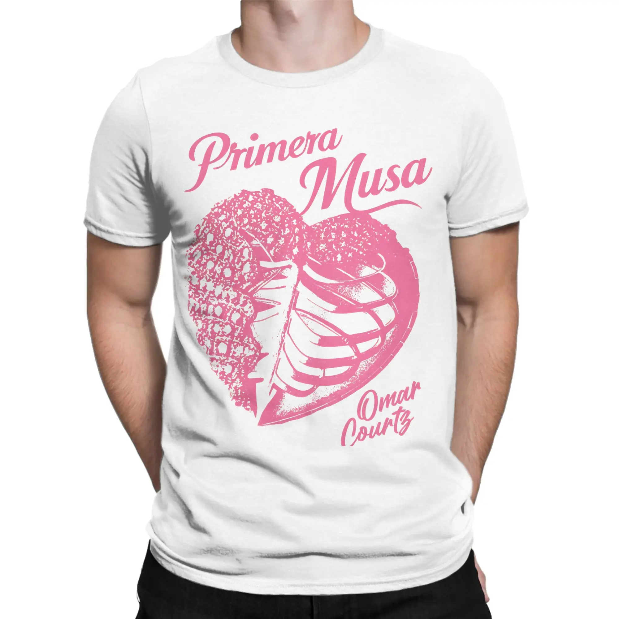 Camisetas Omar Courtz First Muse para hombre, camisetas informales, camiseta de manga corta con cuello redondo, ropa de algodón 4XL 5XL 6XL
