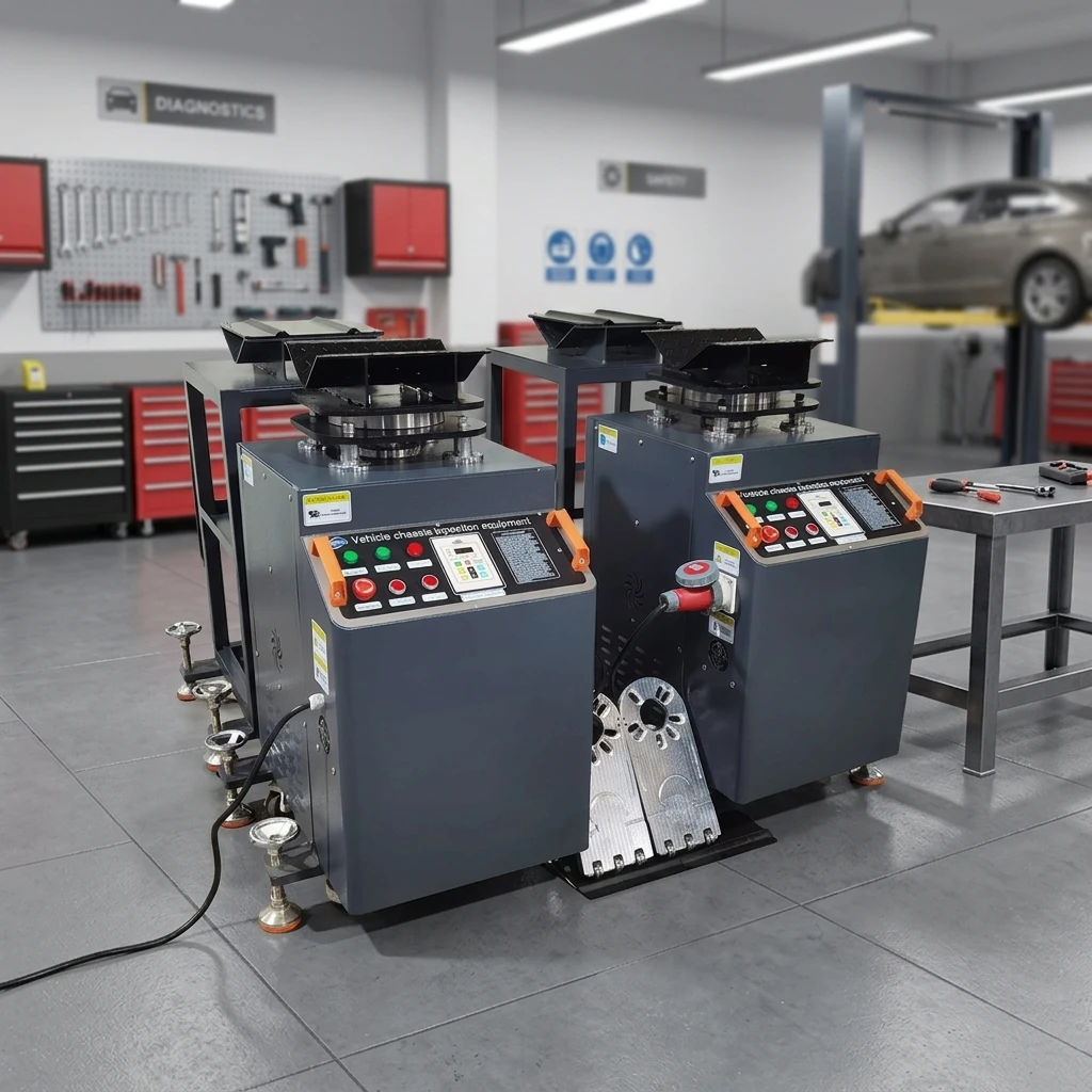 Heavy Duty Chassis Road Simulator Vehicle Chassis Suspension Abnormal Noise Detecting Machine For Car Maintenance Center
