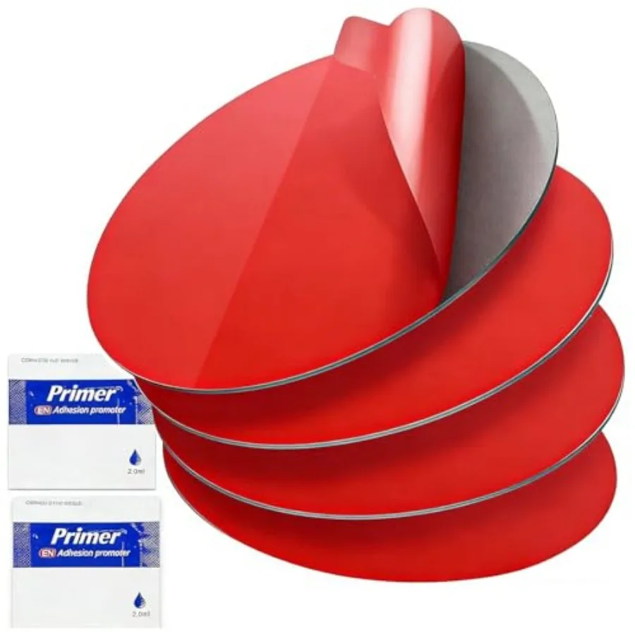 

Adhesive Sticky Pads for Dash Cam Square Heat Resistant Double-Sided Stir Replacement for Suction Cup Car Mounts Ensures Secure