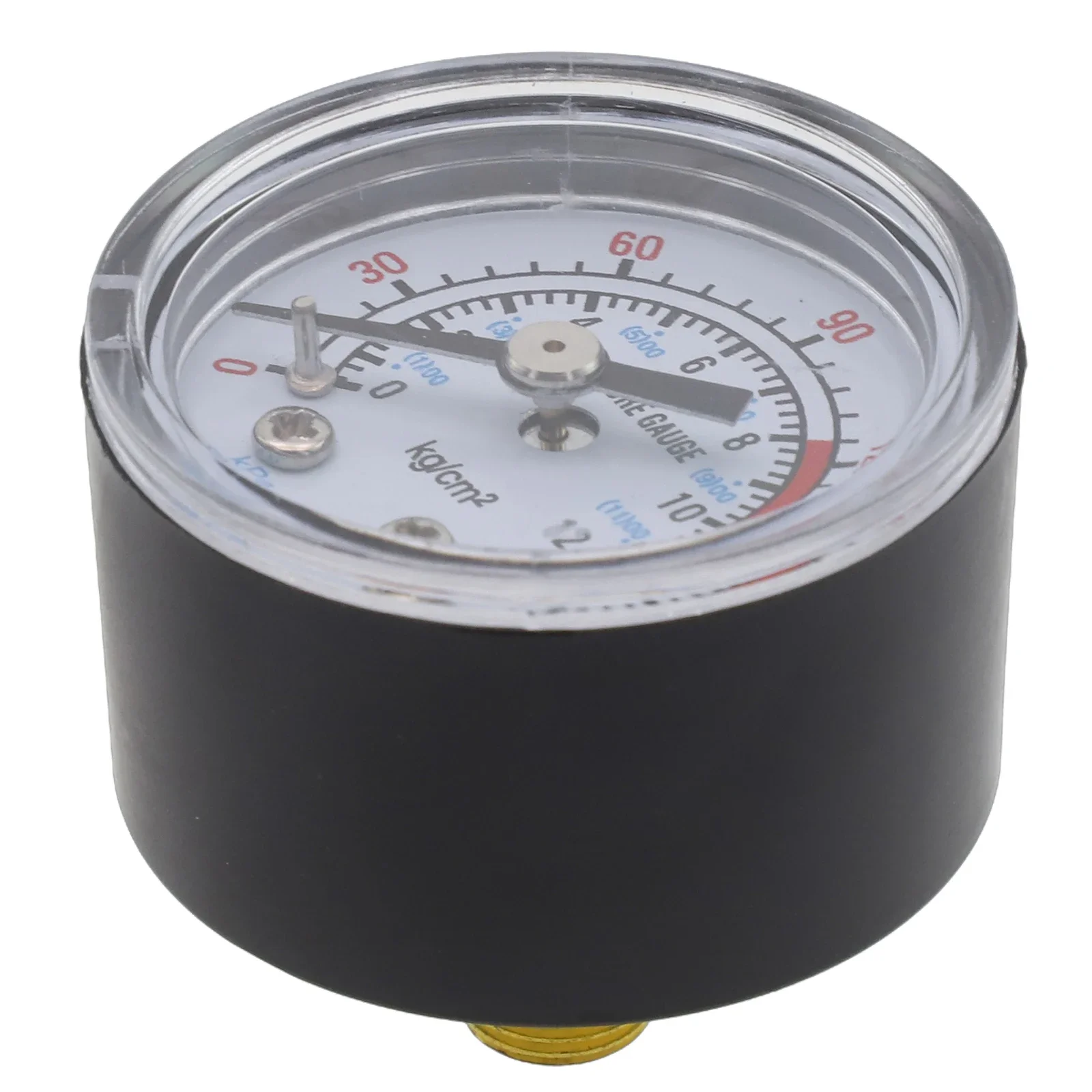 0-180 PSI For Air Compressor Pressure Gauge Y40 Y50 Models With Plastic Case Iron Shell Or Pure Copper Thread Variants