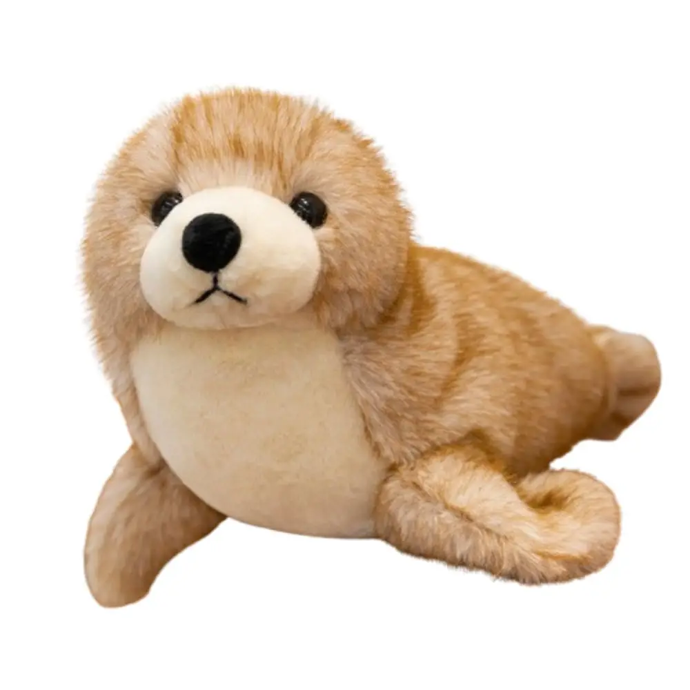 

Kawaii PP Cotton Sea Lion Soft Collection Sea World Animal Stuffed Ins Comfortable Seal Stuffed Animal Home Decor