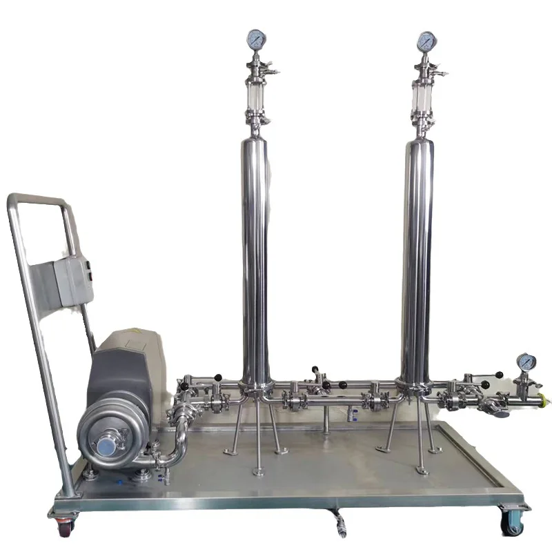 Stainless steel food grade top-entry filter, mechanical equipment filter unit