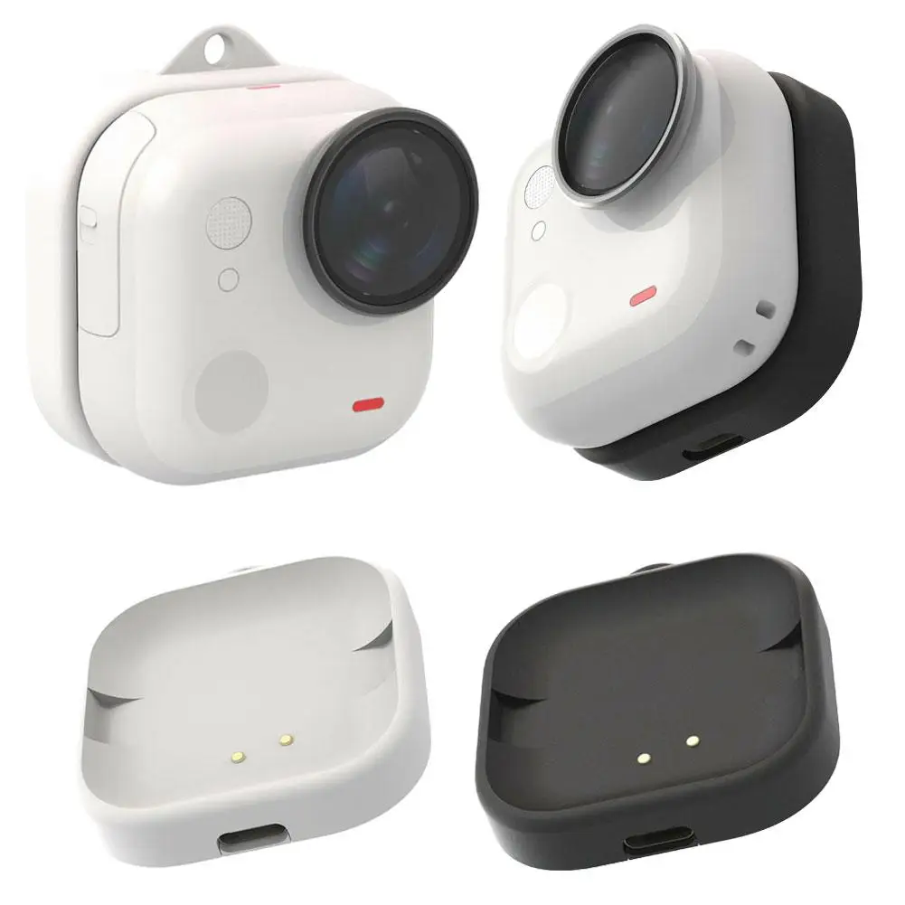 اختياري لقاعدة شحن الكاميرا Insta360 GO Ultra ملحقات الشحن الأصلية لكاميرا الحركة GO Ultra