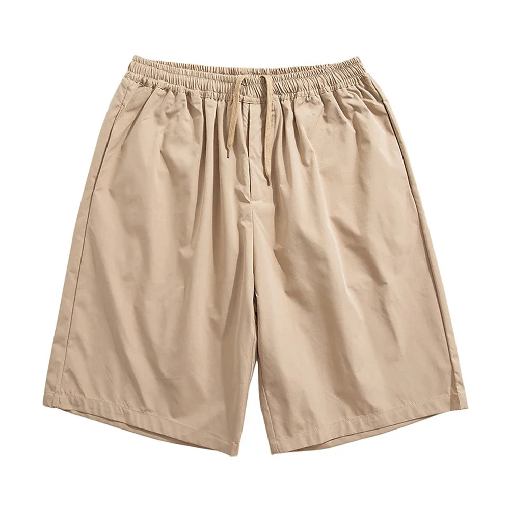 

Beach Wear Casual Sports Fitness Short Pants Casual Sports Pants Beach Dark Blue Drawstring Waist Men Clothing