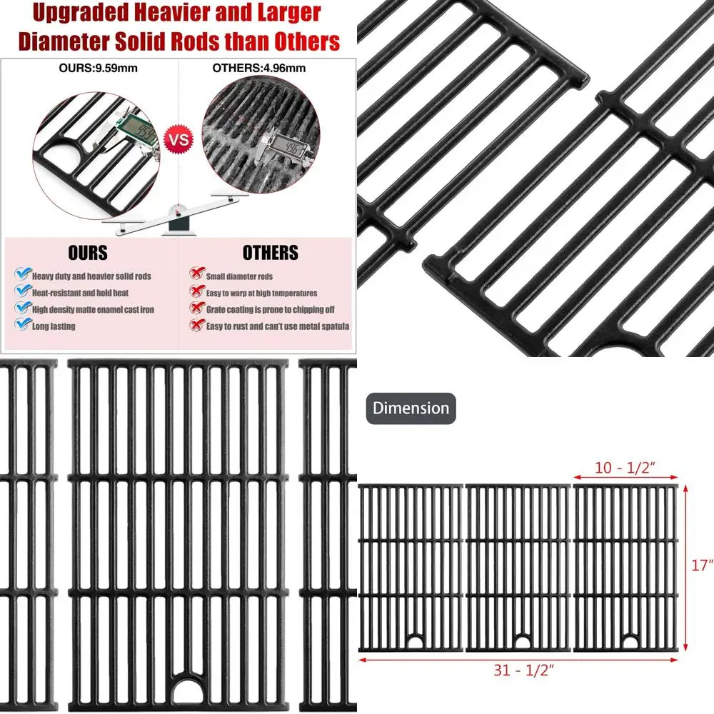 

Charbroil 6 Burner Grill Replacement Grates and Parts G426-0005-W1, 463228622, 463229021