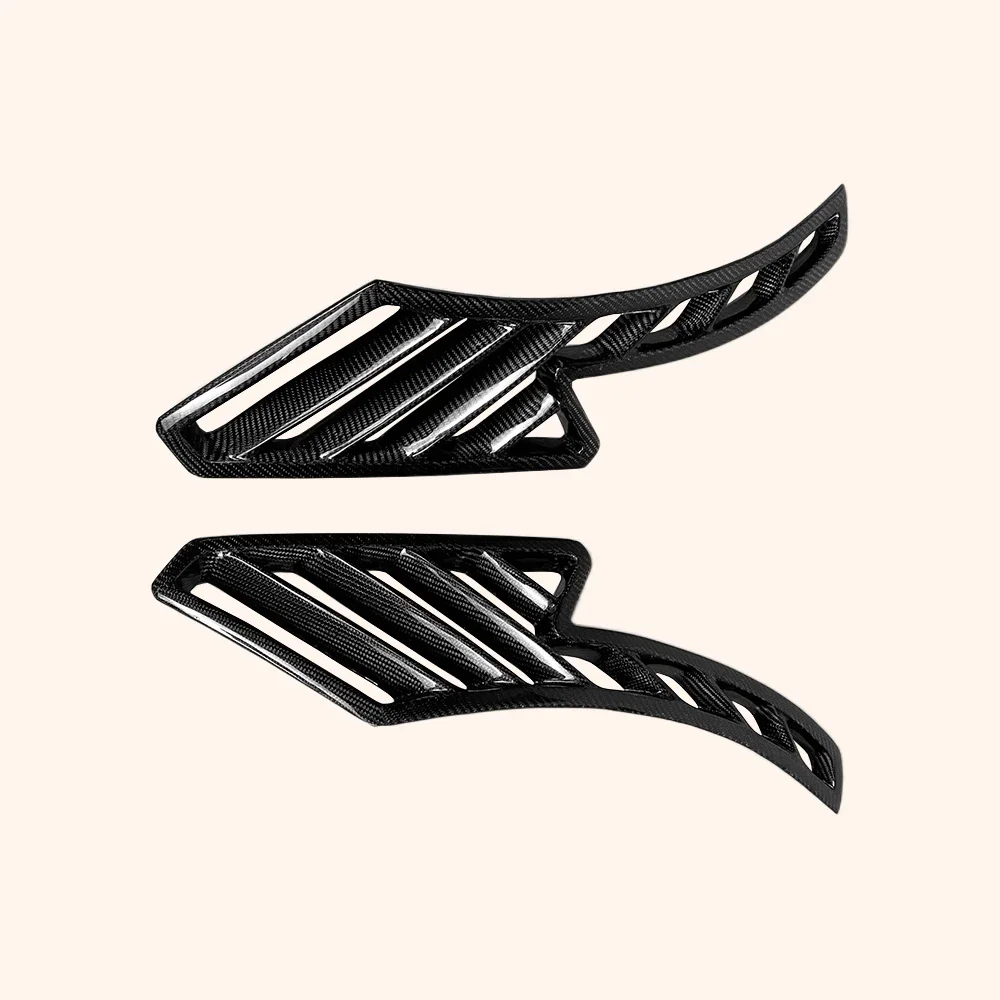 

Wet Carbon Fiber Front Fender Vents Ducts Pair For BMW E92 E93 M3 Car Styling