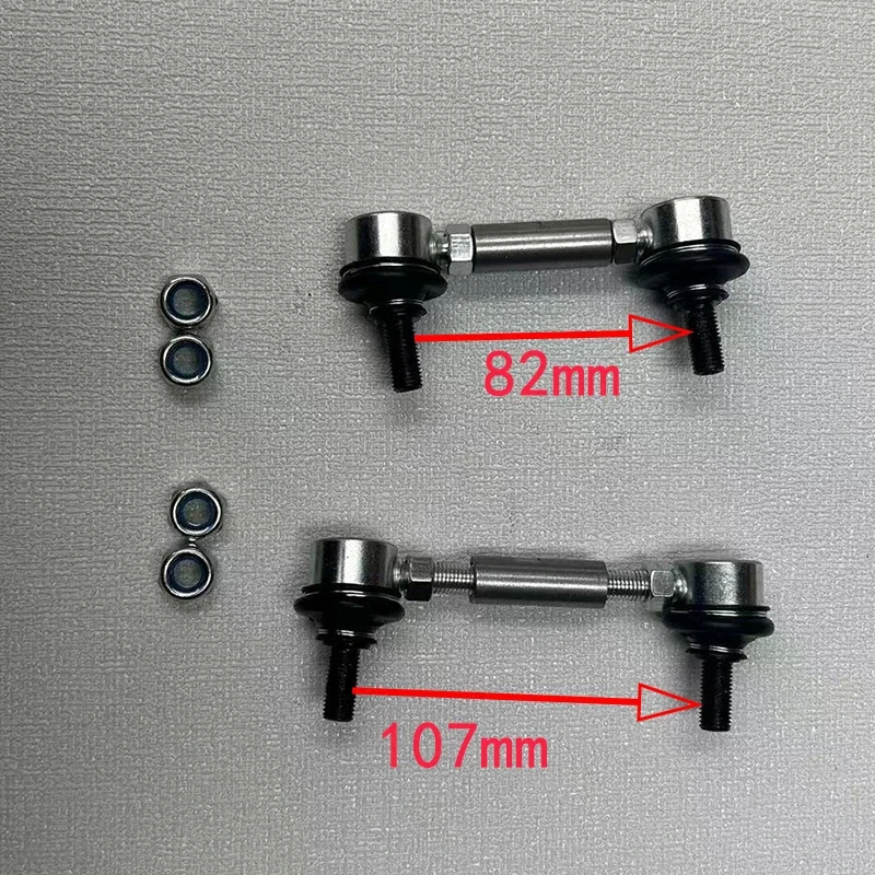 От 2 до 4 дюймов подъемный регулируемый передний мост стабилизатор поперечной устойчивости комплект звеньев стабилизатора для Suzuki Jimny 1998-2024 Jb43 Jb74 4x4 аксессуары