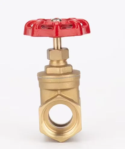 Stock 1 Box 4pcs Brass Gate Valve with NPT Thread 2 Inch Manual Water Valve General Application