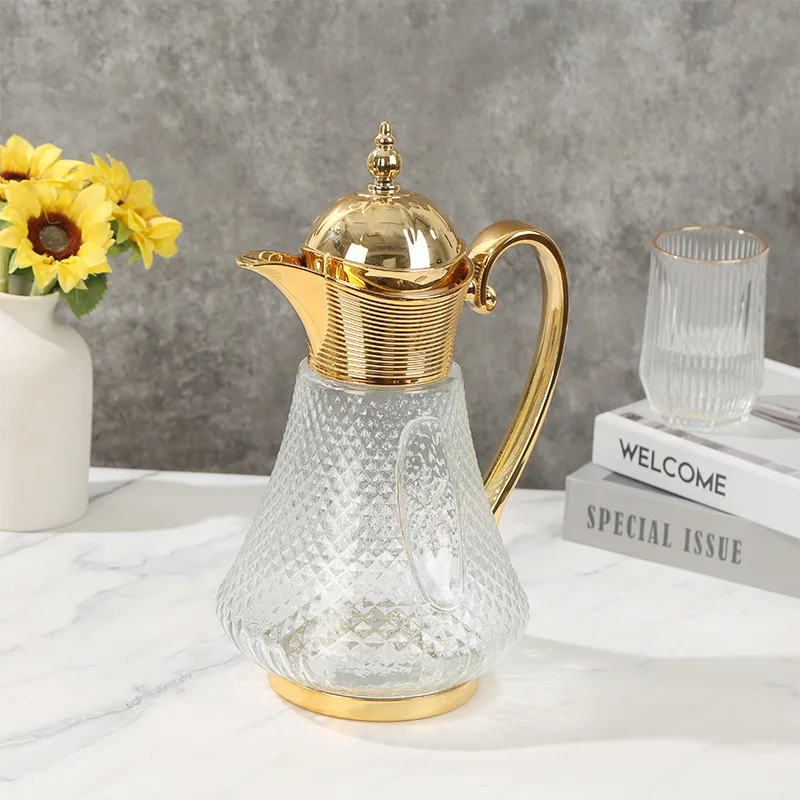 Middle East glass kettle set Home hotel Office glass cold kettle